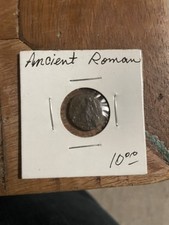  2 Ancient Roman Coins Lot 12-14 mm. 