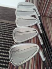 Ping I230 Iron Set,6/PW, Senior Flex, Alta CB Black AWT SR Shaft.Black Dot.