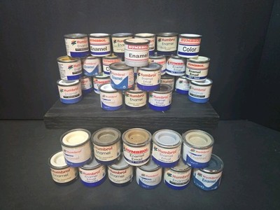 AAN Humbrol Enamel Model Paint 38 Pack Neutral Colors! 14ml See Details!
