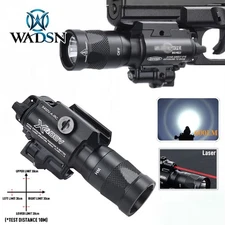 WADSN X400 X400V Metal Aluminium Red Dot Laser White LED Light Handgun Flashligh