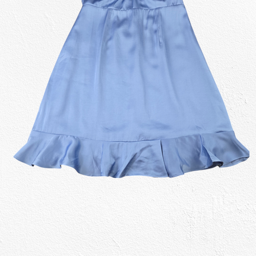 ASTR the Label Baby Blue Ruffle Coquette Marla Babydoll Mini Dress Size Small - Picture 6 of 13