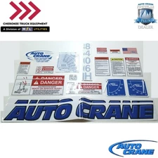 Auto Crane 480896000, Decal Kit for 8406H