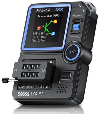 FNIRSI LCR-P1 Multifunktionstester für Kondensatoren und Transistoren