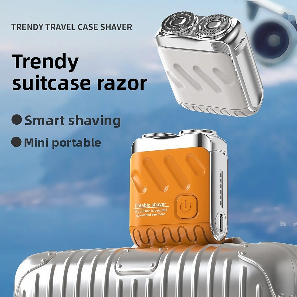 Barbeador elétrico White-ZKZT R12 magnético levitação TPC carregamento rápido - Imagem 2 de 4