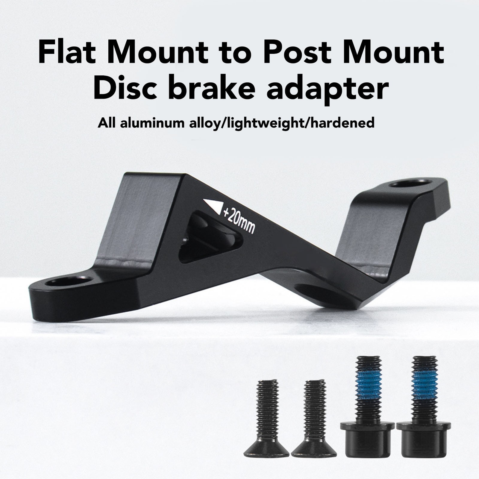 Flat Mount To Post Mount Adapter 74mm To 34mm Disc Brake Calipe AJ