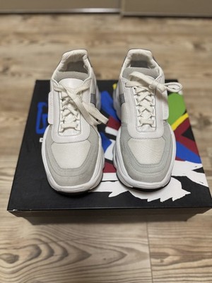 DSQUARED2 The Giant K2 Sneaker Weiß Low Top Plateau Damen Schuhe Leder Gr.39