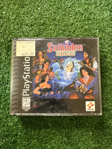 Suikoden (Sony PlayStation 1, 1996) PS1 No manual included