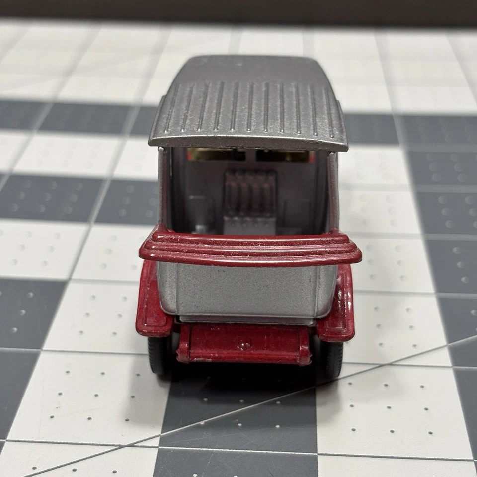 Vtg 1912 Rolls Royce Matchbox Models of Yesteryear Y-7 Grey Lesney England 1968 - Image 4 of 4
