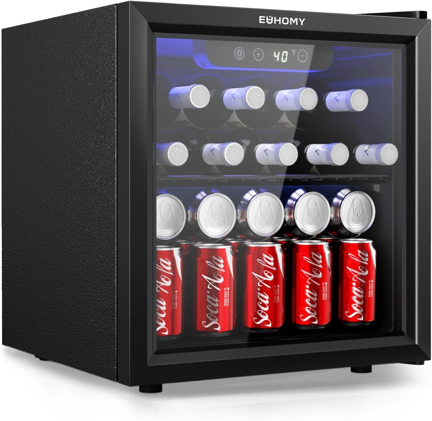 48 Can Beverage Refrigerator Cooler-Mini Fridge Glass Door for Beer Drinks Wines
Opens in a new wind
