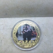 2021 Windsor Mint Diana - Her Life in Pictures  "with Ronald Raegan"  Gold plate