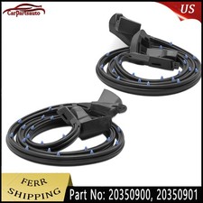 2pc Lhrh Door Weatherstrip Seal For 1982-1992 Chevy Camaro Pontiac Firebird 2pc Lhrh Door Weatherstrip Seal For 1982-1992 Chevy Camaro Pontiac Firebird