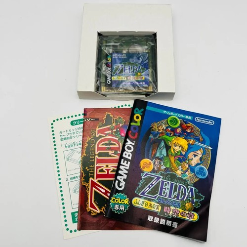 Legend of Zelda Oracle of Seasons and Ages Set Gameboy Color JP FS m - Picture 4 of 12
