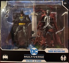 Mcfarlane DC Multiverse Collector 7 Inch Figure 2-Pack Batman & Spawn IN STOCK