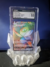 Pokemon 2021 Celebi VMAX 199/198 Full Art Chilling Reign Rainbow GEM MINT CGC 10 on eBay