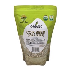 McCabe Organic Coix Seed - Job's Tears 2 Lbs High Protein And Fiber USDA And
