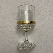 Royal Wedding -  Charles and Diana - Commemorative Glass Wine Goblets  1981 VGC 