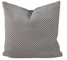 Woven Cushion Cover Osborne & Little Fabric Light Blue Grey 16x16”