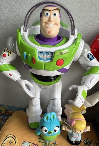 Big Toy Story 3 Action Figure Lot Little People Plush Toys Woody - Picture 5 of 23
