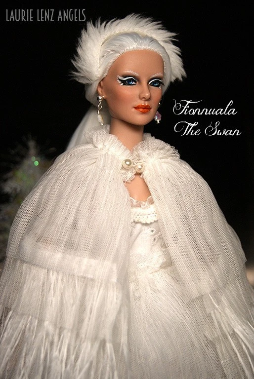OOAK Tonner Daphne перекрасить reroot одетый лебедь балет кукла Лори Ленц ангелы - Изображение 4 из 4