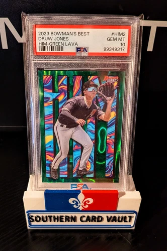 2023 Bowmans Best Druw Jones HIM /10 Green PSA 10
