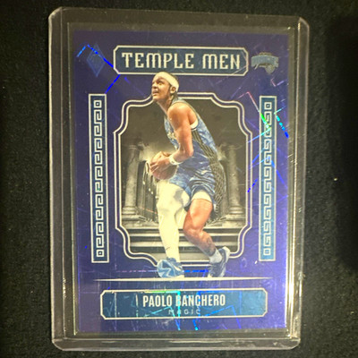 Panini 2023-24 Phoenix Paolo Banchero Orlando Magic Temple Men #255/275