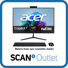 27" Acer Aspire C, Ryzen AI 7 350, 16GB DDR5, 1TB SSD, Win11, C27B-GKRK