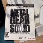 PS3 Metal Gear Solid: The Legacy Collection