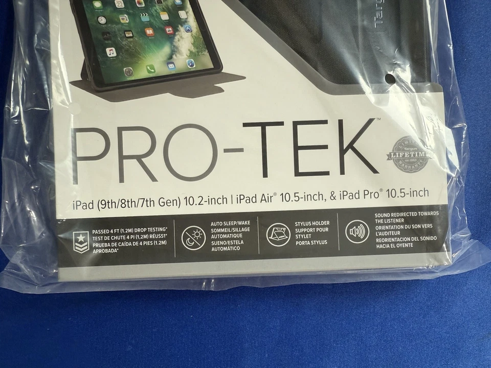 Lot: 20x Targus Pro-Tek Case for iPad 9th Gen 8th 7th 10.2" iPad Pro 10.5" -Read - Image 4 of 4