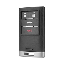 Key Fob Cover Shell Case Replacement 4 Buttons Remote Control Shell...