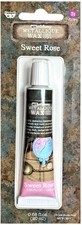 Finnabair Art Alchemy Metallique Wax .68 Fluid Ounce-Sweet Rose
