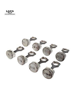 Mercedes ML SL E S CL Piston Connecting Rod Set of 8 M113 E50 1130300020 Genuine