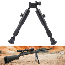 6'' Rifle Bipod Tactical Gun Bipods for Hunting Adjustable Spring Return