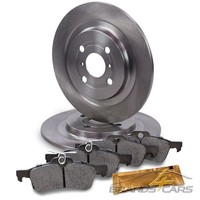 Atec Bremsscheiben Voll Ø278+BREMSBELÄGE Hinten FÜR Toyota Yaris P9 P13 1.0-1.4