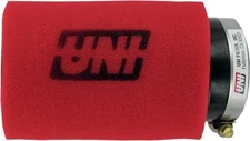 Uni Universal Clamp-On Dual Layer Pod Air Filter Angled 2-1/2" ID x 6" L