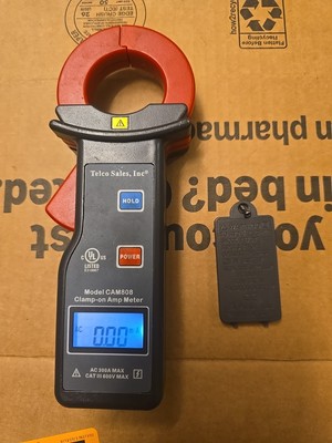 Telco Sales CAM808 Clamp- On Amp Meter