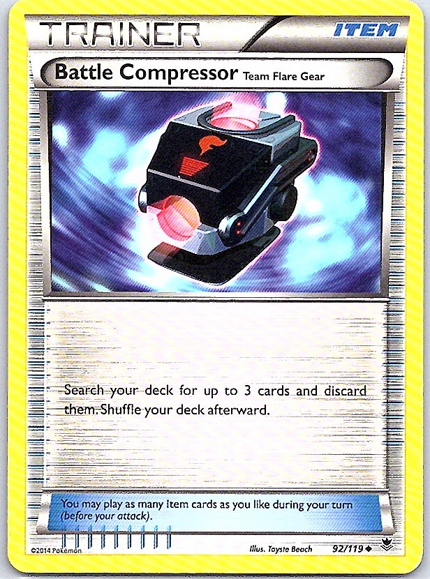 XY - Phantom Forces #92/119 Battle Compressor