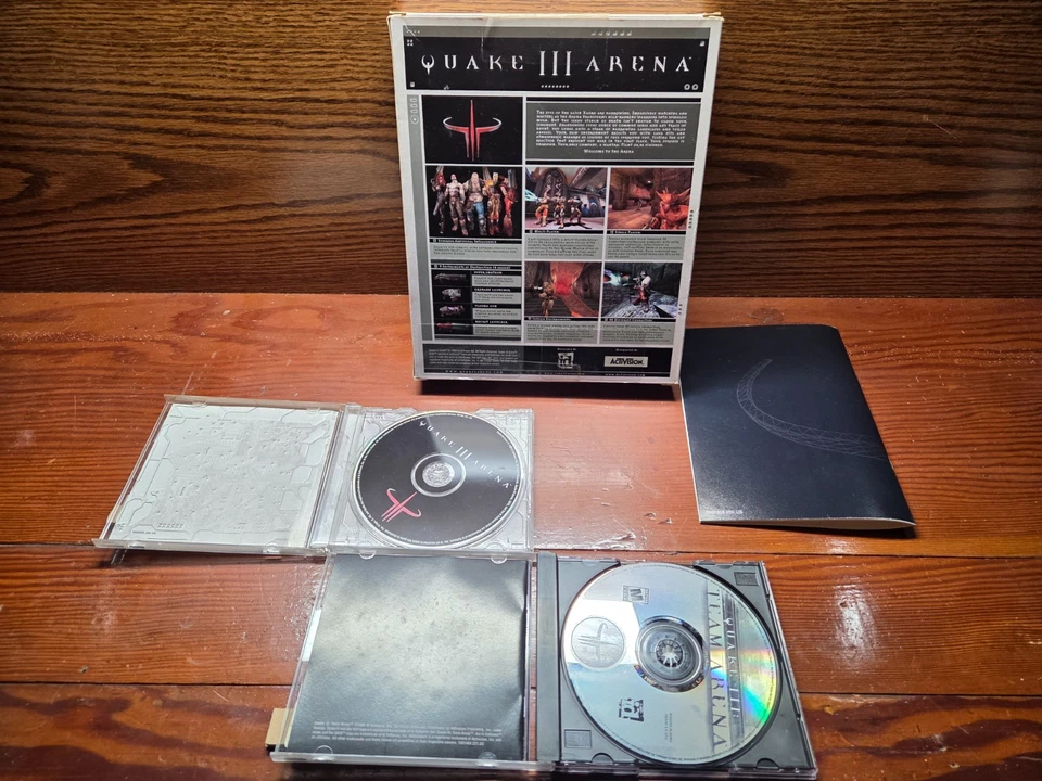 Quake III Arena + Quake III: Team Arena Expansion (PC) - Big Box - Completo Foto 2 de 4