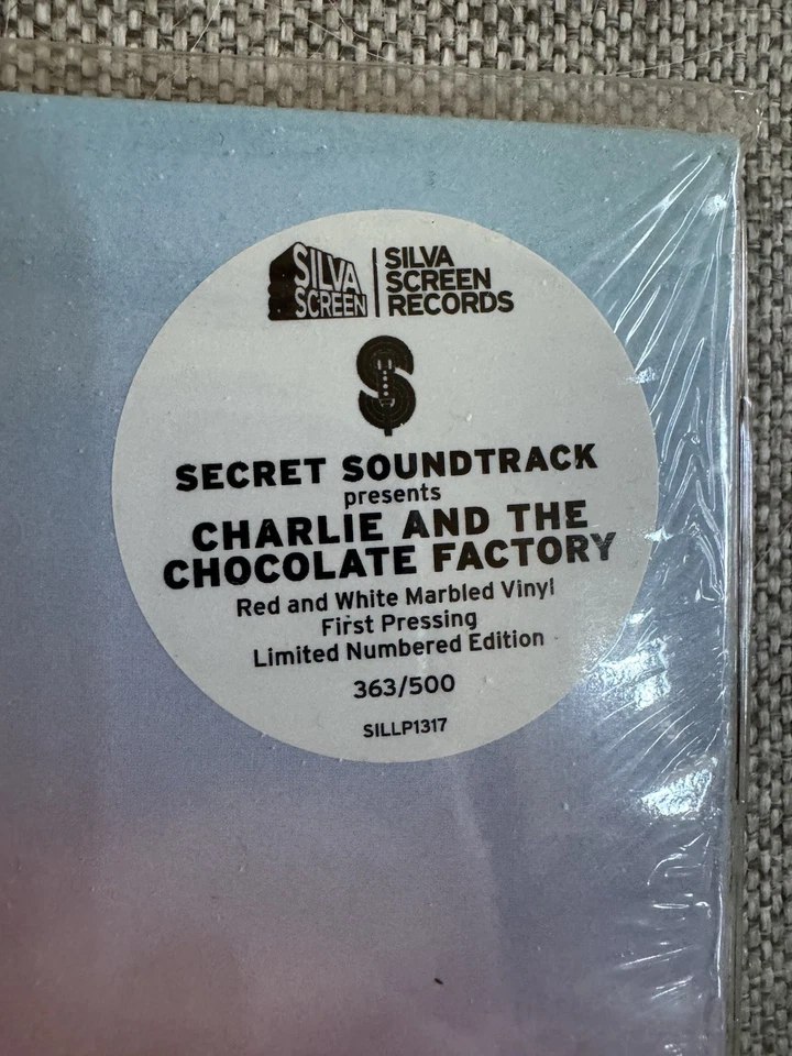Willy Wonka Charlie & The Chocolate Factory Vinyl Soundtrack 363/500 Limited Ed - Image 2 of 3
