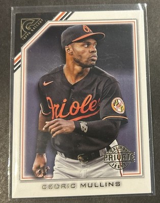 2022 Topps Gallery Cedric Mullins PRIVATE ISSUE /250 SP #69 Orioles