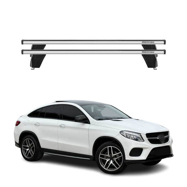 Menabo DachträGer GrundtäGer FüR Mercedes GLE C292 2015-2019 75Kg Alu Silber 2X-image