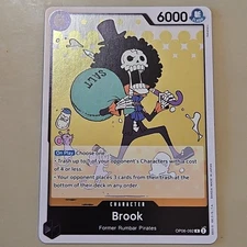 One Piece Brook (OP06-092/239) OP06 Wings of the Captain NM FOIL TCG CCG