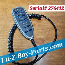 PRISTINE #6412 La-Z-Boy 10.000047 ORIGINAL-FACTORY Remote 11860UT-07 /11860U-07