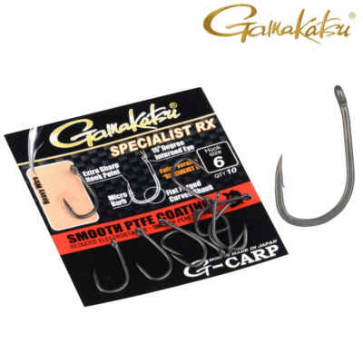 Gamakatsu G-Carp Specialist RX Karpfenhaken Größe zur Auswahl Carp Hook