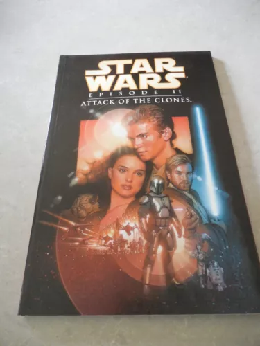 STAR WARS EPISODE II: ATTACK OF THE CLONES, DARK HORSE, 1ST, 2002, TPB, NM!