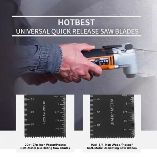 22P SÄGEBLATT MULTIFUNKTIONSWERKZEUGE ZUBEHÖR FÜR FEIN MULTIMASTER MULTITOOL - Bild 10 von 13
