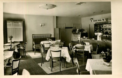 AK Oldenburg Holstein ca. 1960 (?) Hotel Zur Post - Gastraum
