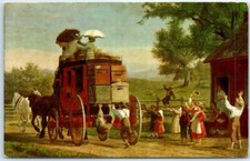 Enoch Wood Perry Jr.: "The Pemigewasset Coach" - Webb Gallery of American Art