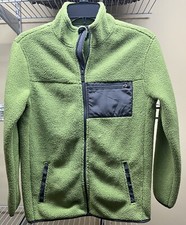 All In Motion Unisex Kids Full Zip Fleece Jacket Pockets Size Large 12/14 New