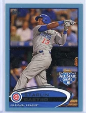 2012 Topps Update US74 Starlin Castro Wal-Mart Blue Border Chicago Cubs