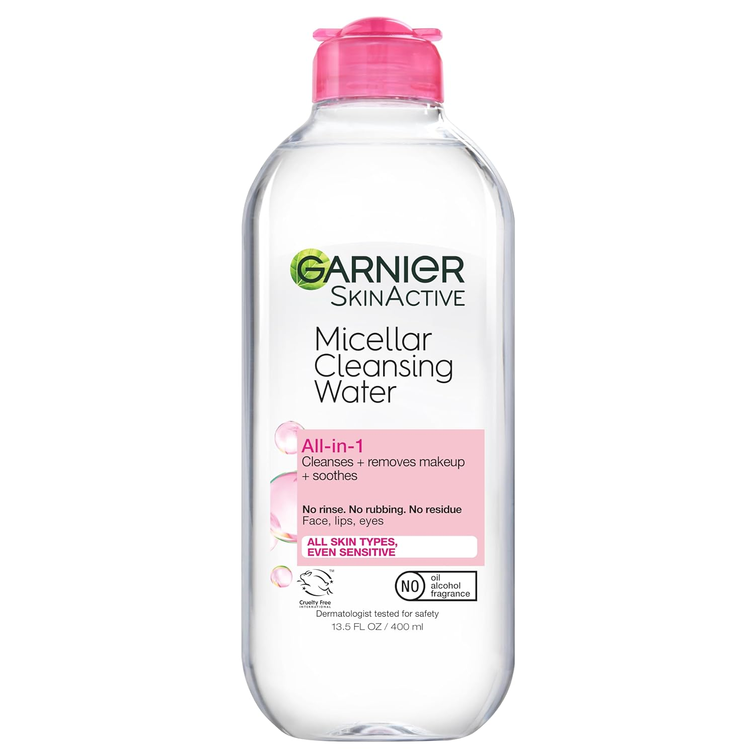 Gentle Micellar Water Hydrating Cleanser & Makeup Remover for Sensitive Skin-image